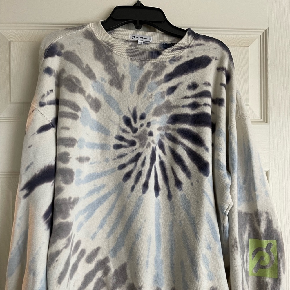 Peloton tie-dye sweatshirt